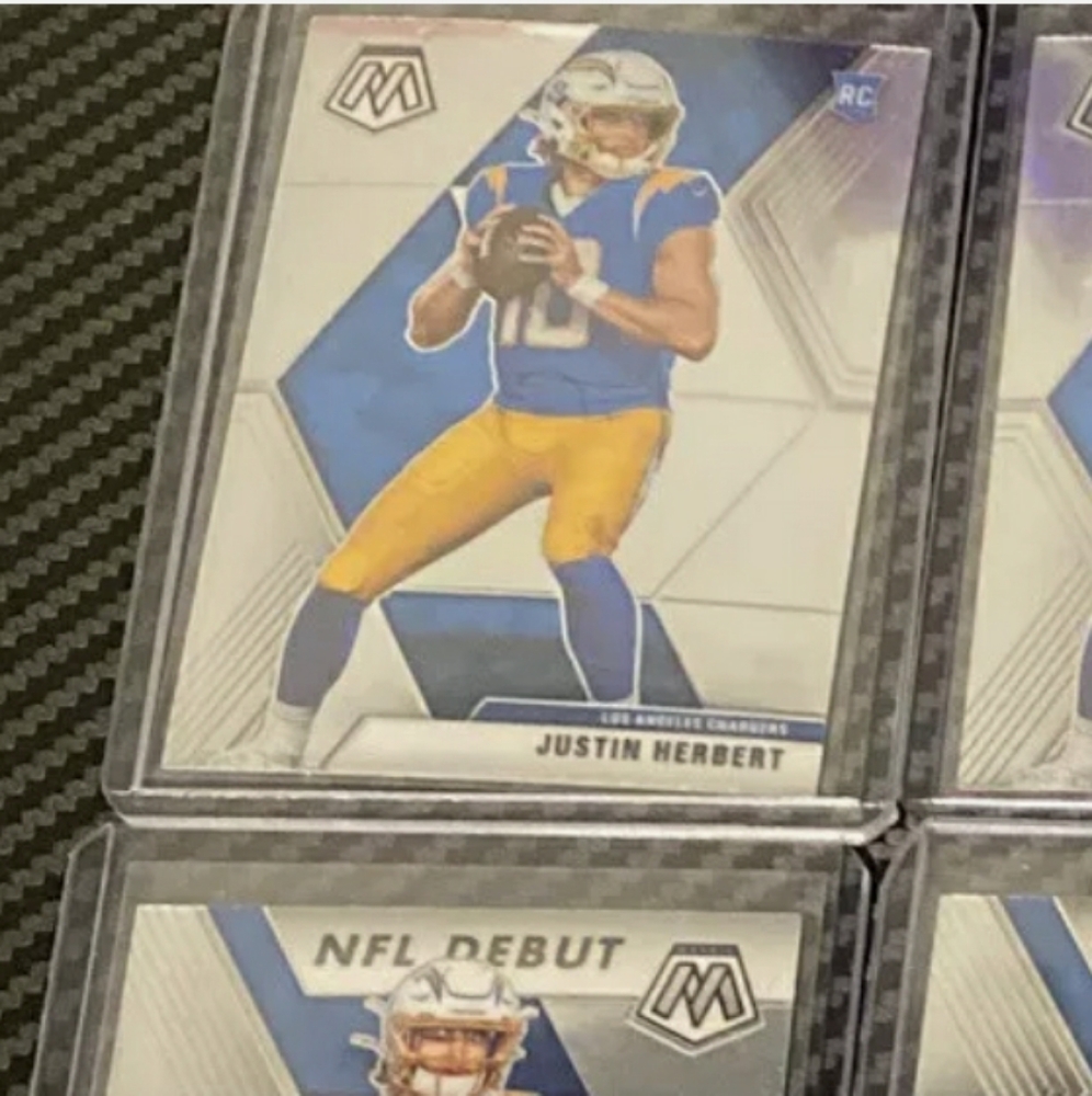 2 Herbert rookie cards